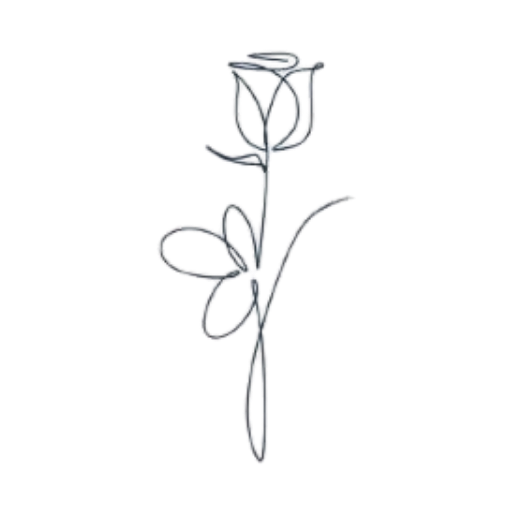 Rose outline
